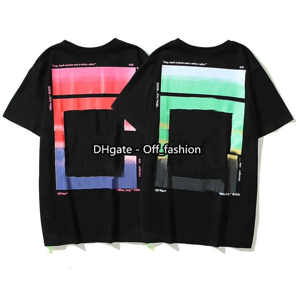 2023 Fashion Offs T Camisetas designer de marca Cotton Mangas curtas Casais de Luxury Mens Tops T-shirt Casual Summer Tee Women Tshirts Arrow X