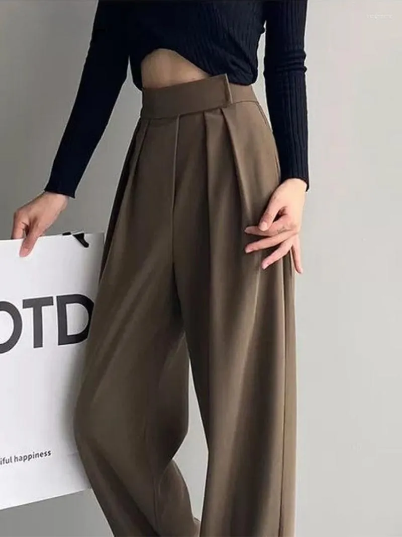 Pantalon classique femme large new arrivals