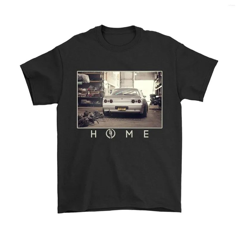 Heren t shirts nissan skyline home jdm r32 shirt geprinte zomerstijl tees mannelijke harajuku top fitness merk kleding 2023 mode