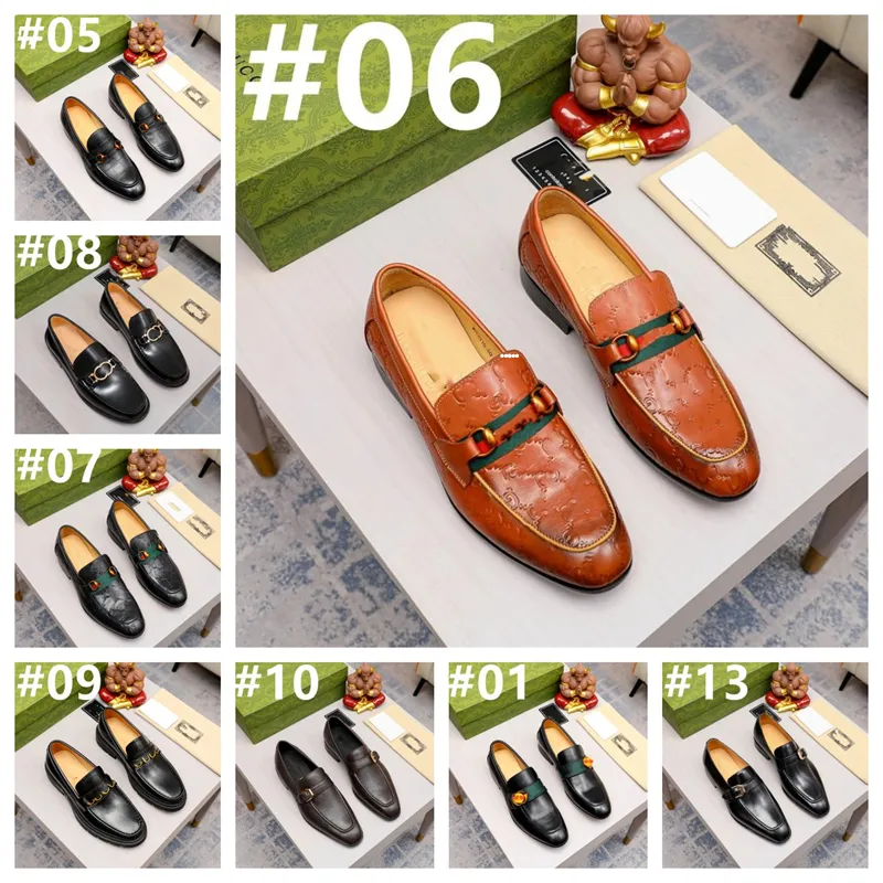 DRESS SHOES MEN Classic Suit SHOES Elegant SHOES MEN FORMAL MEN ITALIAN LOAFER Sepatu Slip On Pria Scarpe Uomo Eleganti Ayakkabi Size 38-45