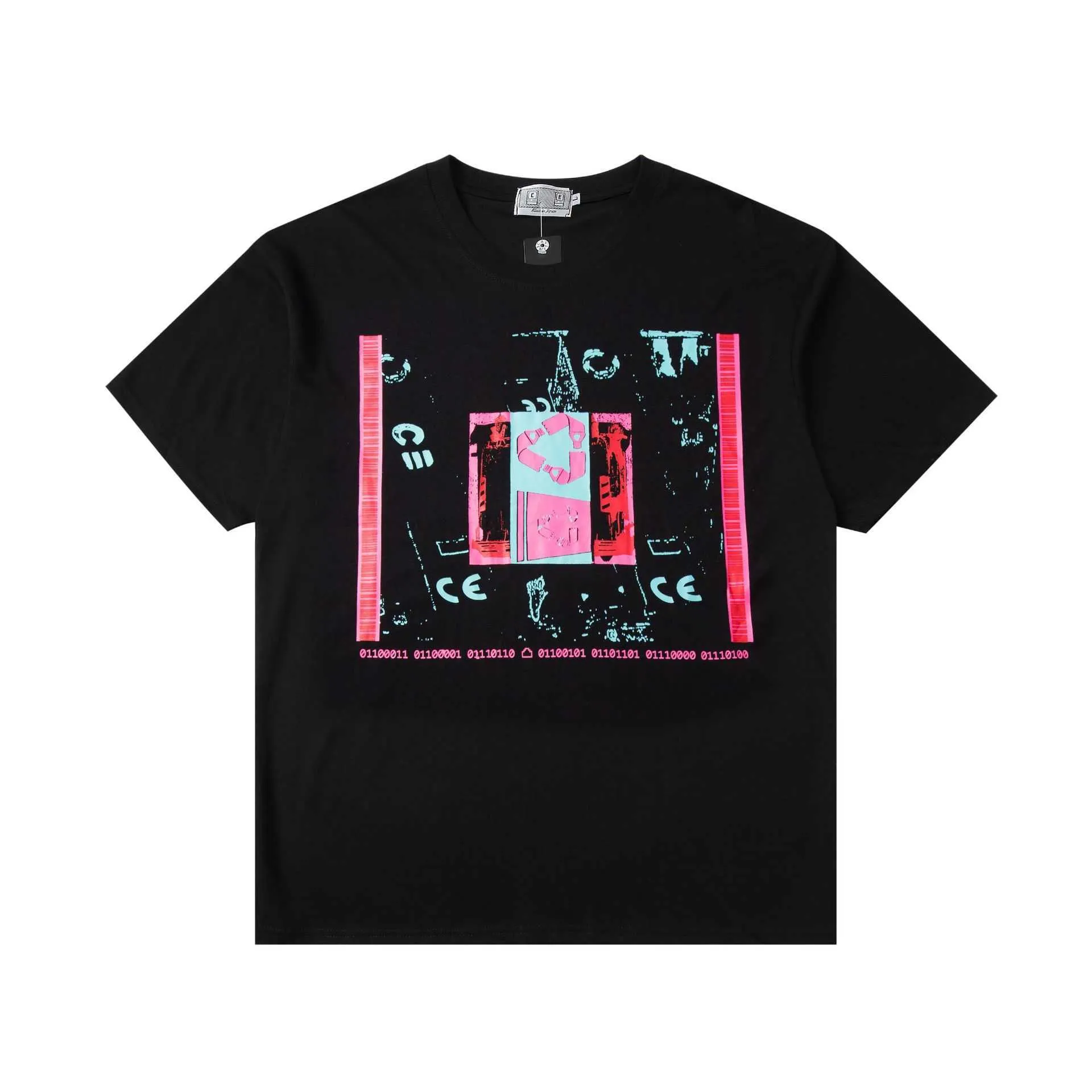 Мужские футболки Отвазленная CE Tshirt Man Man Woman 11 Harajuku Circulate Tshirt Caveneed Ce Pulver Top J230502