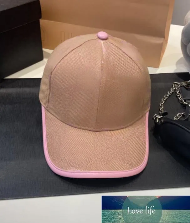 Ny godisfärg Presbyopia Alfabetet Baseball Cap Europe och USA Big Fashion All-Match Trend Caps Kvalitet