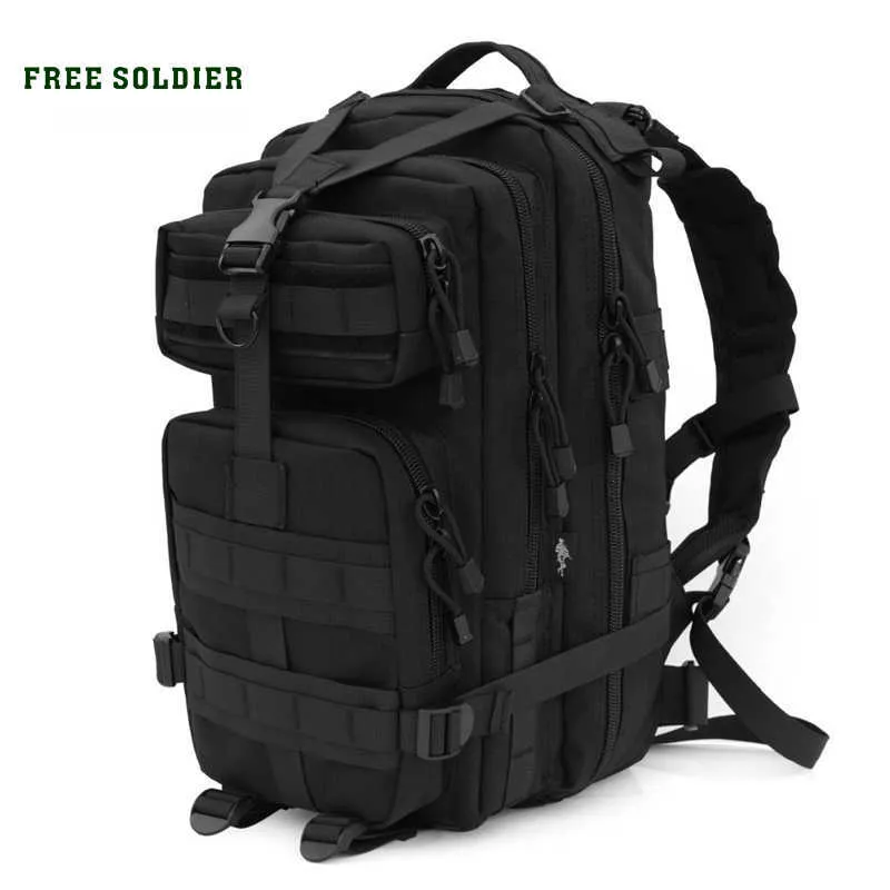 Backpacking Packs FREE SOLDIER Outdoor Sports Tactical Backpack Camping Men's Military Bag 1000D Nylon For Cycling Hiking Climbing 30L 45L J230502