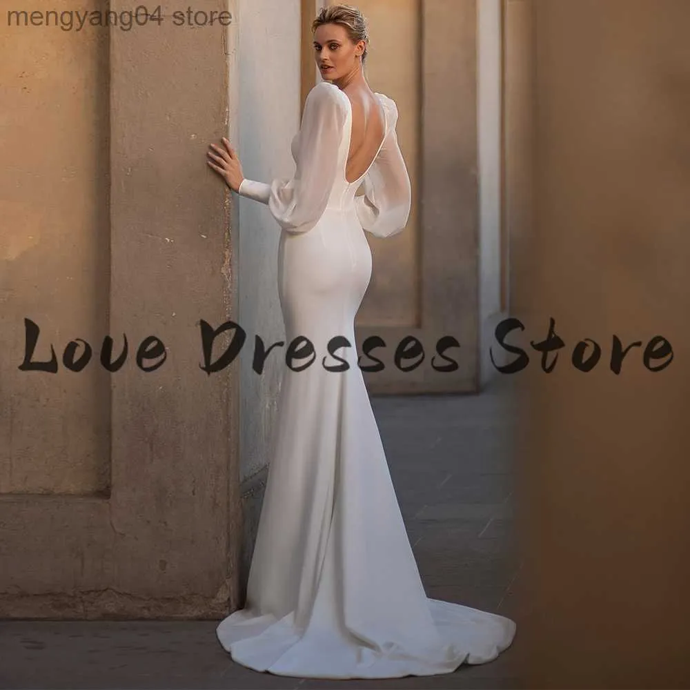 Modern chic store wedding dress