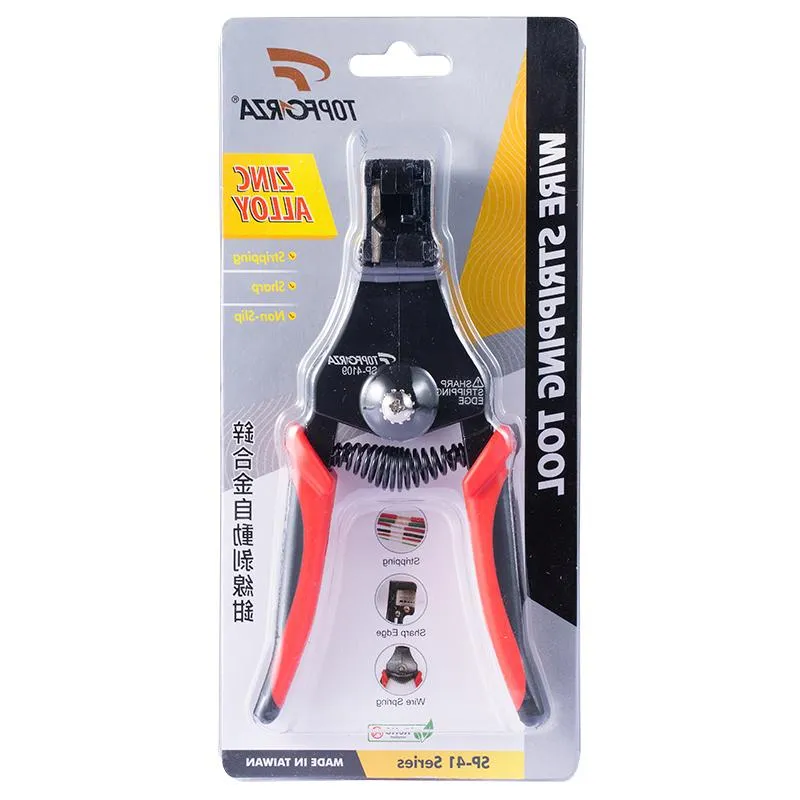 Tang otomatik tel sıyırma alet kesici 1.0 3.2mm katı ve 822 AWG Stroped Elektrik Tel