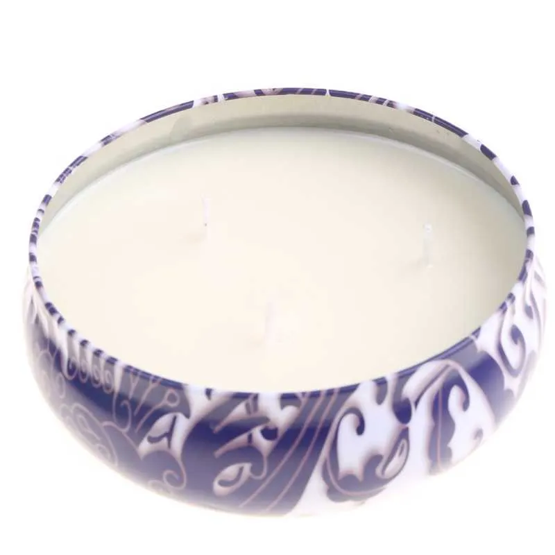 Zapach świeca Citronella Candle Wax sojowy 3 80 -godzinny spal na zewnątrz i wewnętrzny Z0418