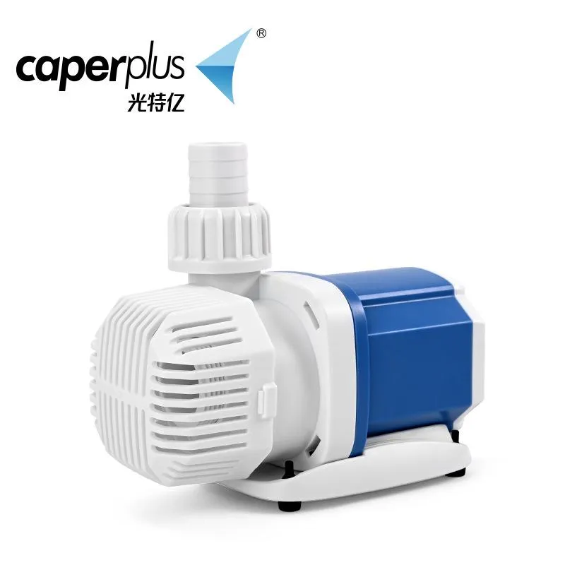 Caperplus – pompe Submersible pour aquarium, ultra silencieuse, filtre pour étang à poissons, pompe à eau, Conversion à petite fréquence