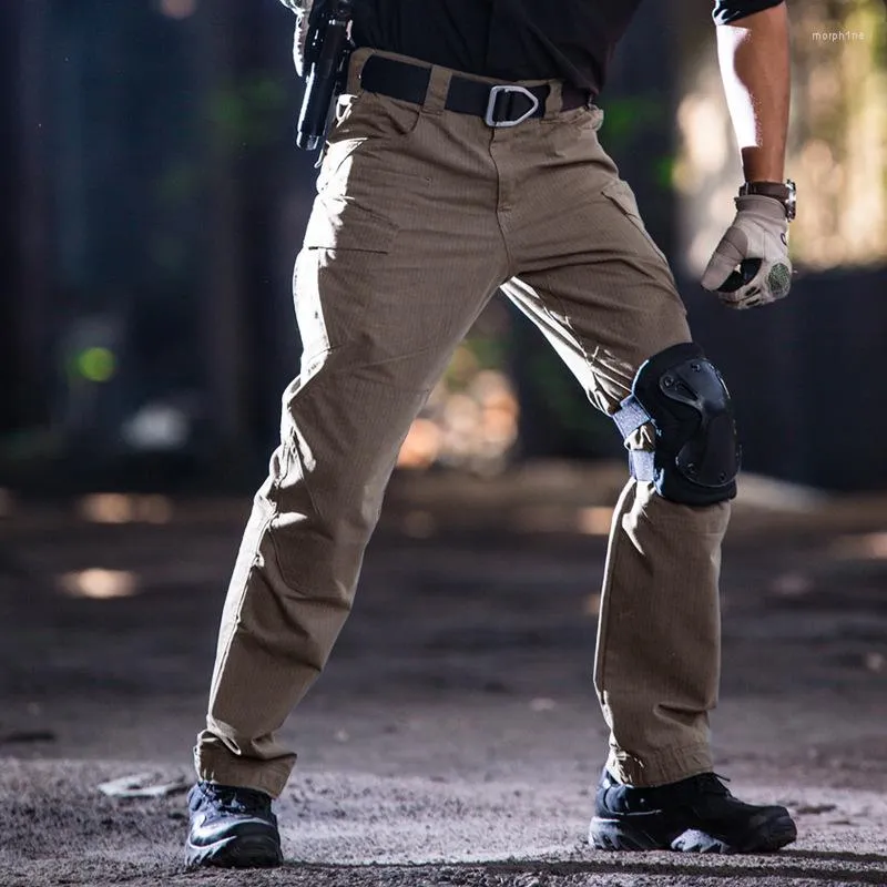 2023 Waterproof Cargo Pants For Men Tactical Military Training