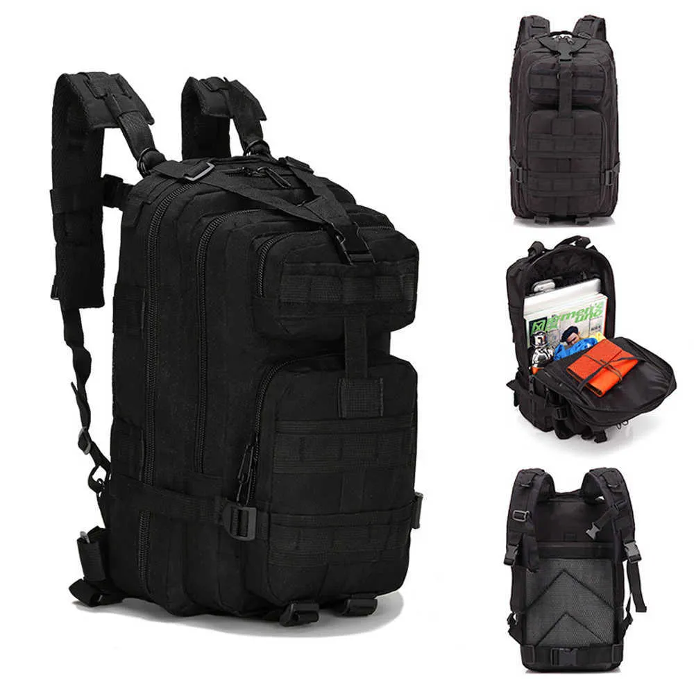 Mens Military Tactical Backpack Waterproof 3P Softback For Outdoor
