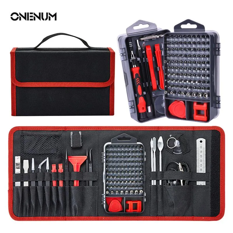 Schroevendraaier onemun 135 in 1ドイツドライバーセット精密Torx Hex Phillips Magnetic Drection Driver Repair Hand Tools Kits for Mofile Phone