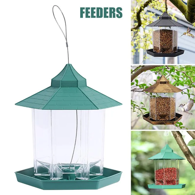 Andere vogelbenodigdheden hangende draagbare vogels feeder gemakkelijk te reinigen vul het wild voor outdoor patio tuin dfds889