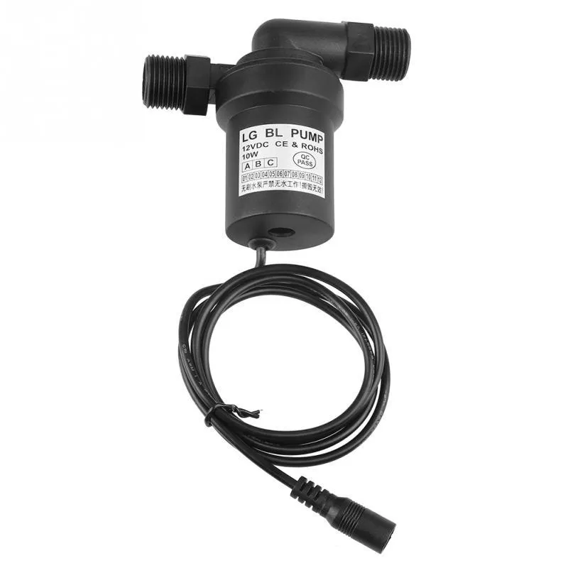 Pompe 12V 10w DC Pompa per l'acqua ad alta temperatura senza spazzole per pompaggio di circolazione