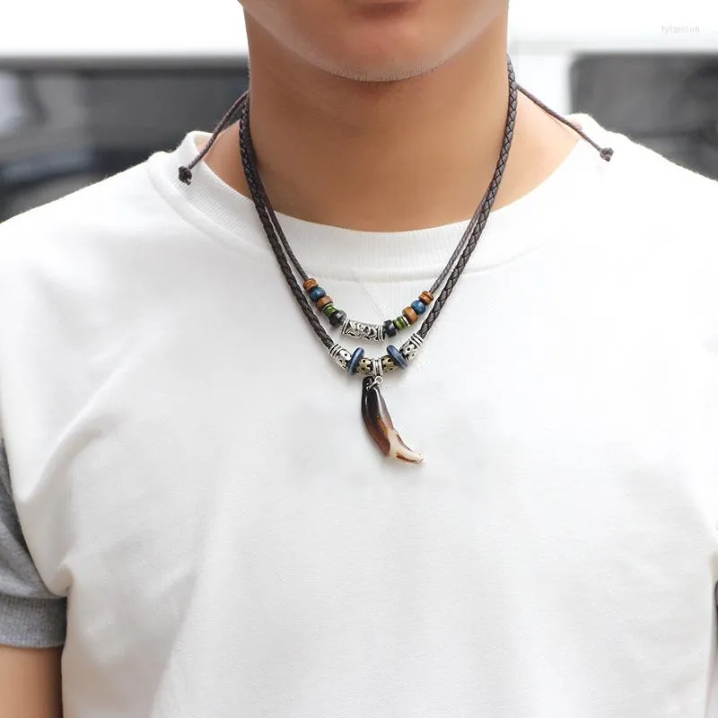 Bohemian necklace for men hotsell