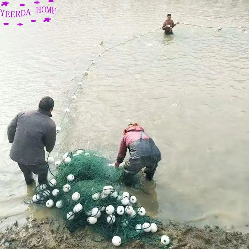 Tanks 5m Casting Nets Strong Fishing Nets Pull Iron Sinker