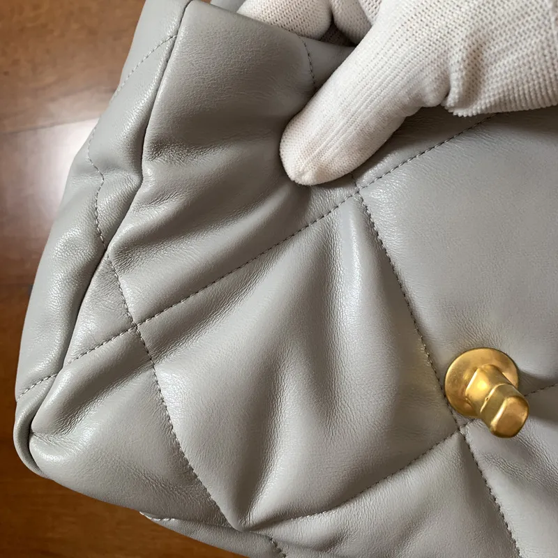sheepskin ringer chain 19bag womens shoulder bag tote with gift paper bag