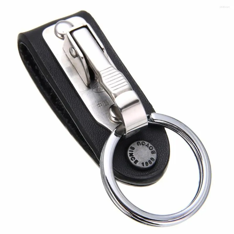 Detachable keychain with clip top