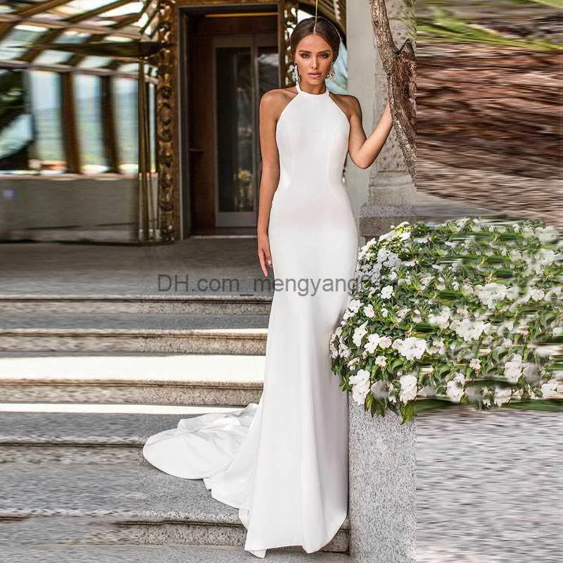 Mermaid simple wedding sale dress
