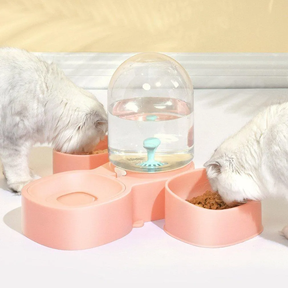 Feeding PSM Cat Water Fountain 2L Plastic Bowl Cat Food Dispenser Fountain for Cats Drinker for Cats Automatic Pet Feeder Accessories