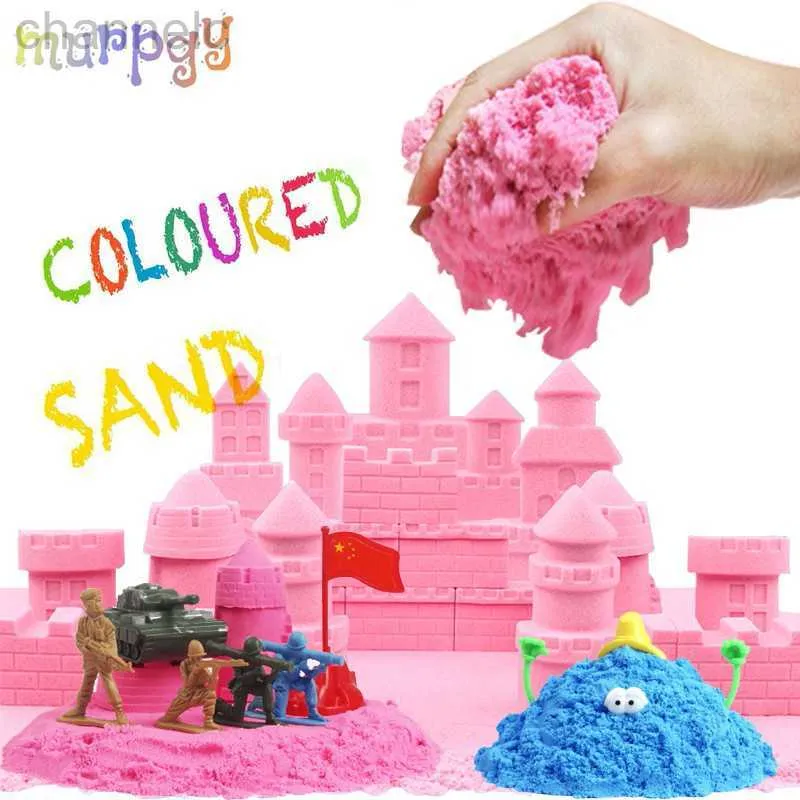 Clay Dough Modeling 110g Dynamischer magischer Sand Kinderspielzeug Buntes Mars-Weltraum-Set Indoor Slime Charms Light Play Lerngeschenke