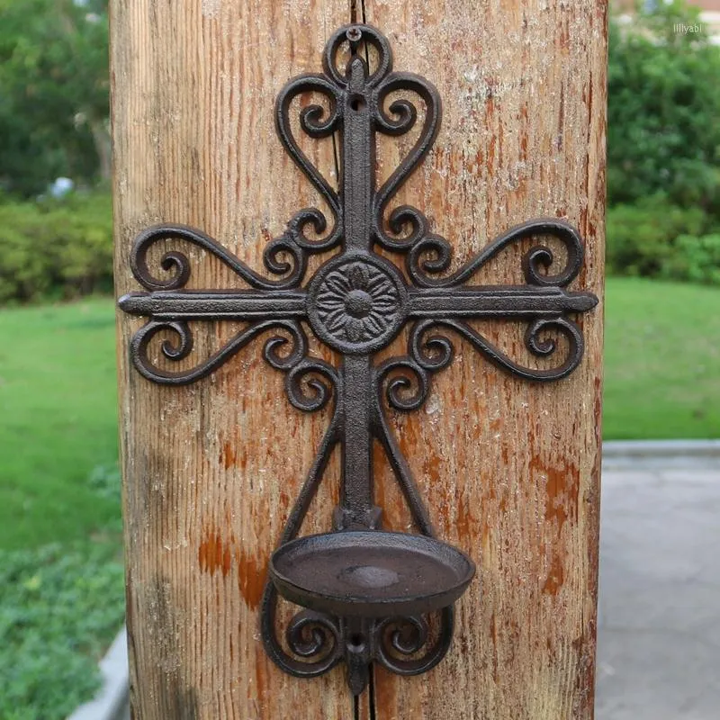 Antique wrought iron candle wall sconces shop