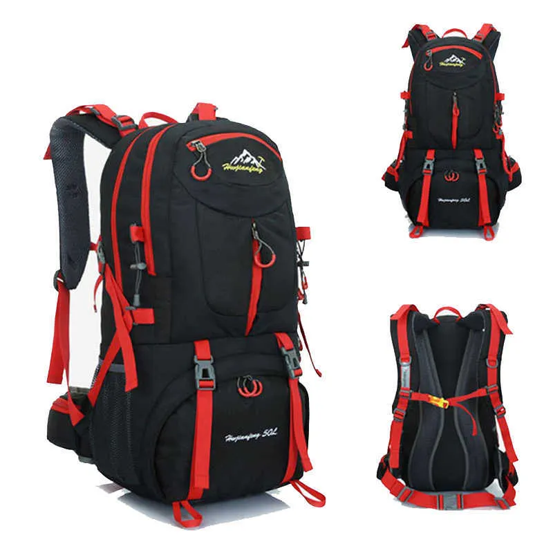 Pacotes de mochila 60l 50l 40l Menina de mochila ao ar livre de mochila masculina mochila pacote de bolsa escolar de mochila para camping backpack para mulheres j230502