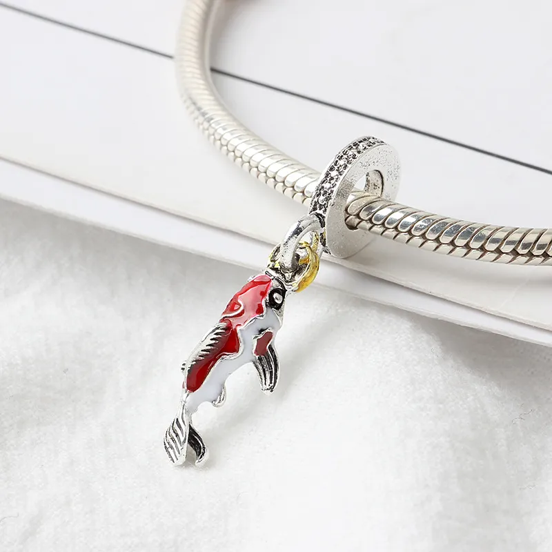 925 Sterling Silver Dangle Charm Women Beads High Quality Jewelry Gift Wholesale Cat Dog Paw Turtle Pendant Bead Fit Pandora Bracelet DIY