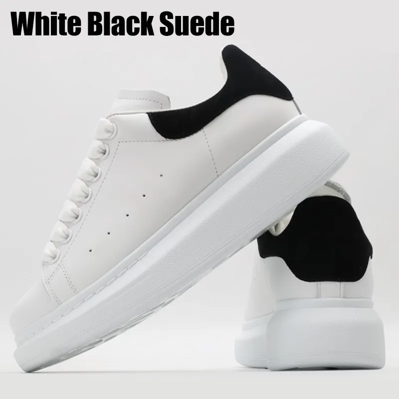Designer shoe for Men Woman Leather Lace Up Platform Oversized Sneakers White Black Luxury velvet suede Trainers Chaussures de Espadrilles mens womens