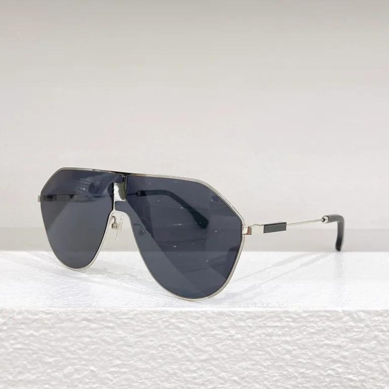 Solglasögon för kvinnor sommardesigners 40080 Style Anti-Ultraviolett Retro Plate Helramsglasögon Random Box