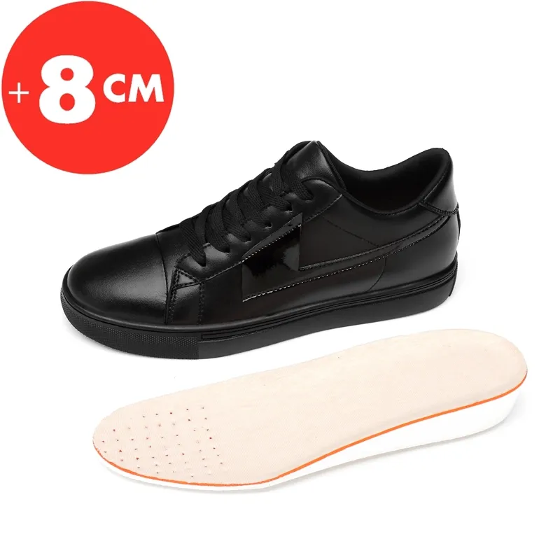 Scarpe sposo 2025 con rialzo