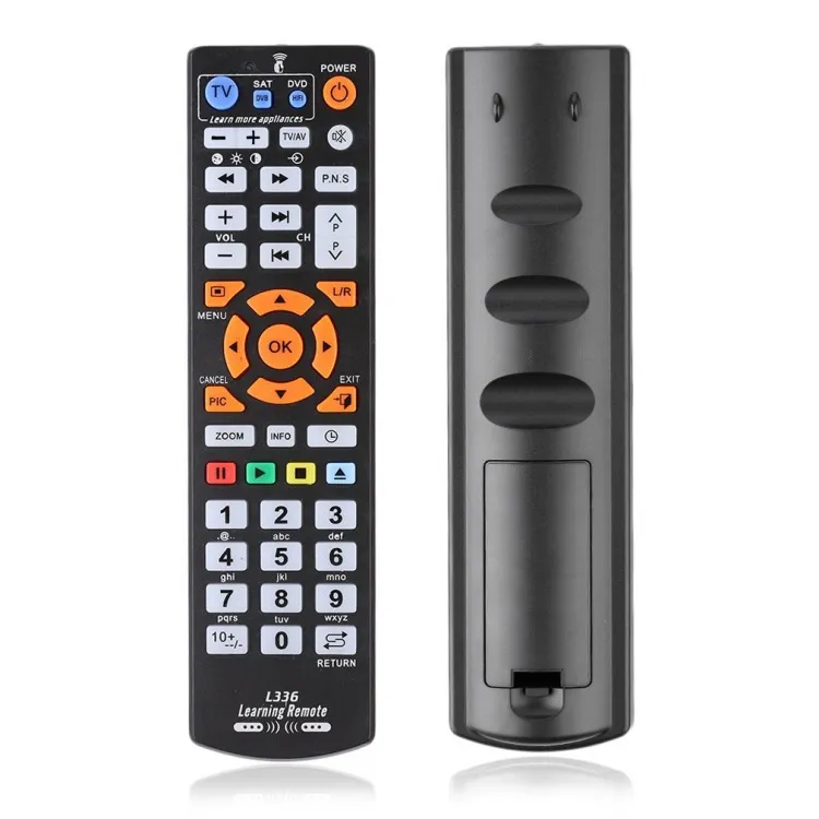 L336 Universal allt i ett trådlöst engelska inlärning av fjärrkontroller för TV CBL DVD SAT