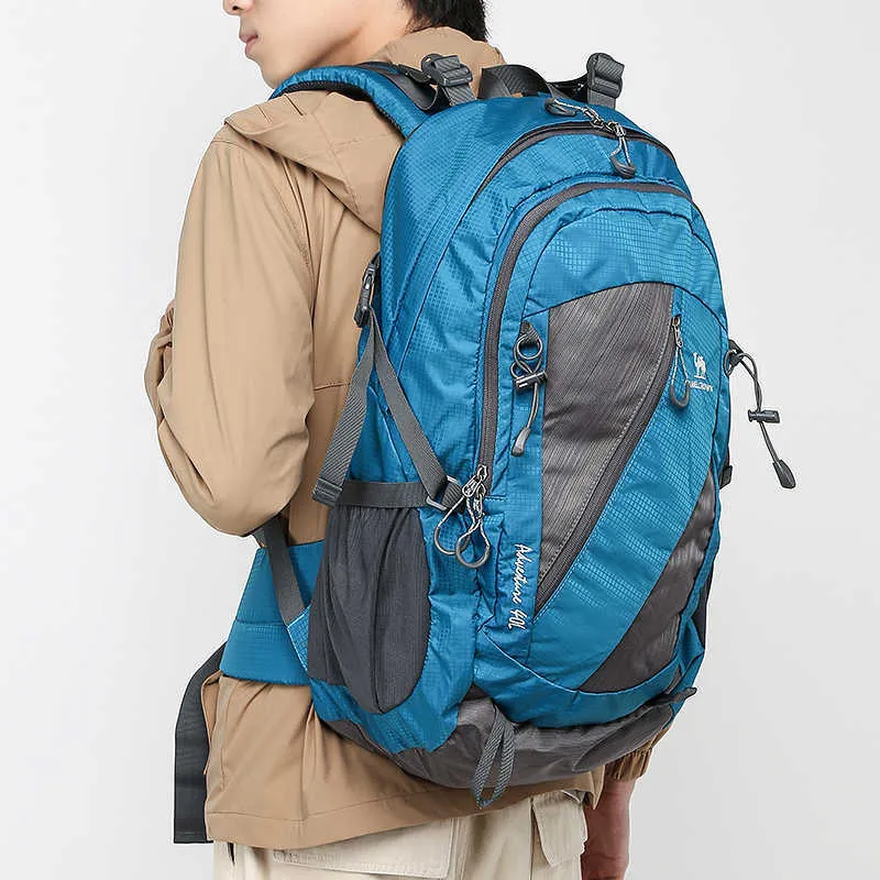 adjustable travel backpack Travel Backpack 40L - Black, Recycled Plastic, 40L, Carry-On Approved Bag, Laptop Sleeve & Trolley Sleeve