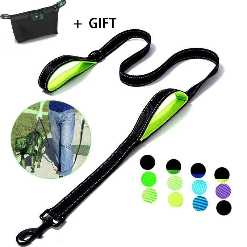 Guinzagli 11 colori Guinzaglio per cani riflettente Corda in nylon Pet Running Tracking Guinzagli Piombo lungo Cucciolo Arrampicata in montagna Corda Accessori