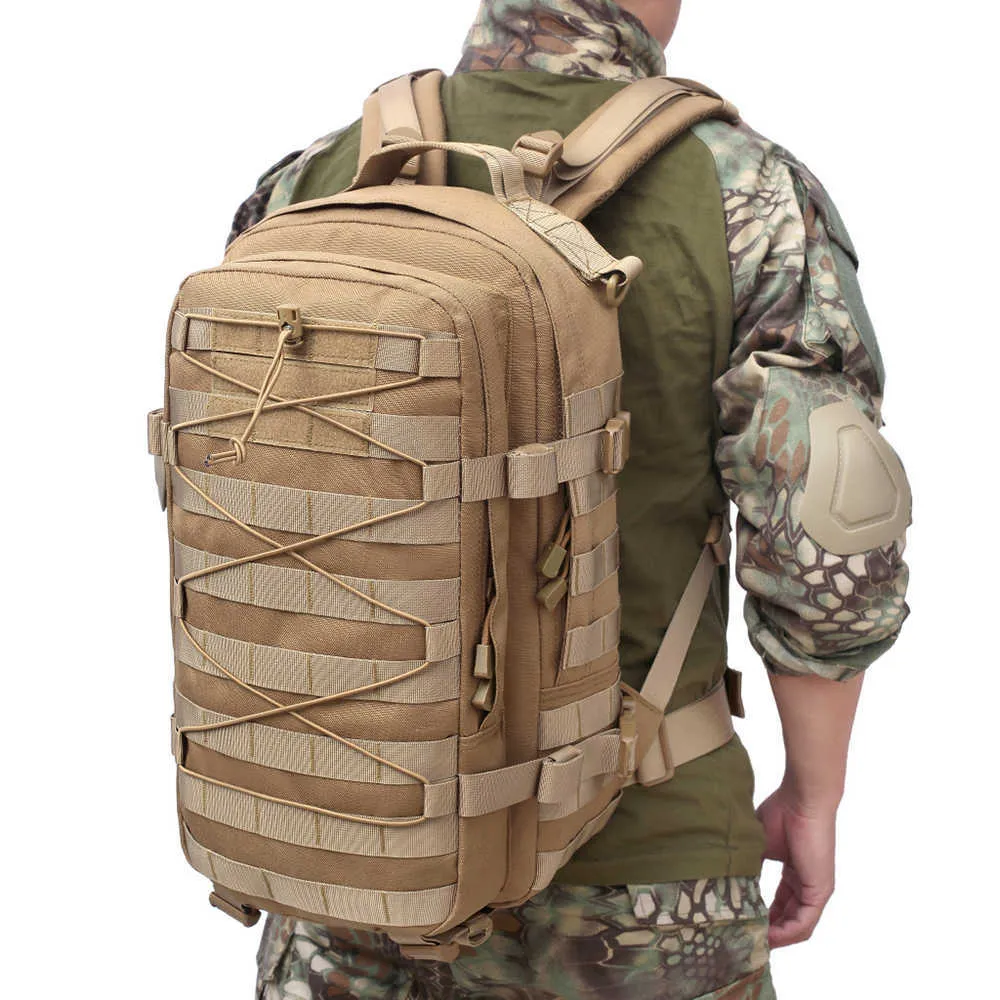 Zaino da viaggio Zaino tattico da esterno Zaino da assalto militare Zaino Molle Bug Out Bag Zaino in nylon 1000D Zaino per campeggio Escursionismo J230502