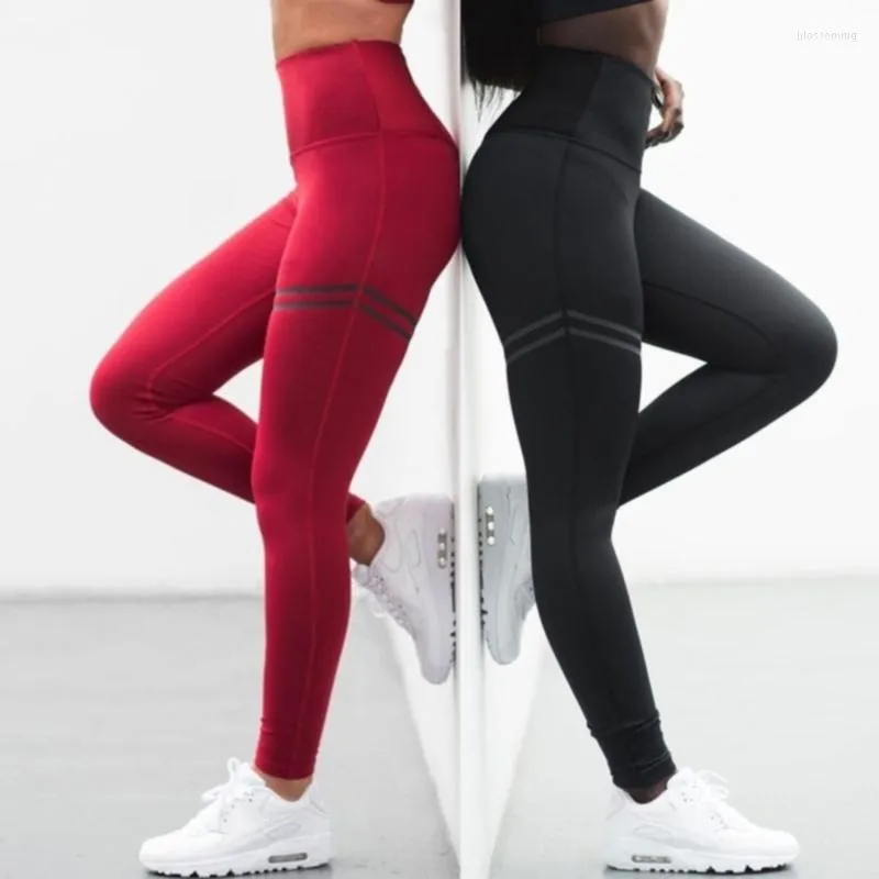 Leggings Femmes Femmes Sport Fiess Legging Gym Taille Haute Femme Energy Fat Contrôle Courir Push Up Entraînement Sport Pantalon Extensible