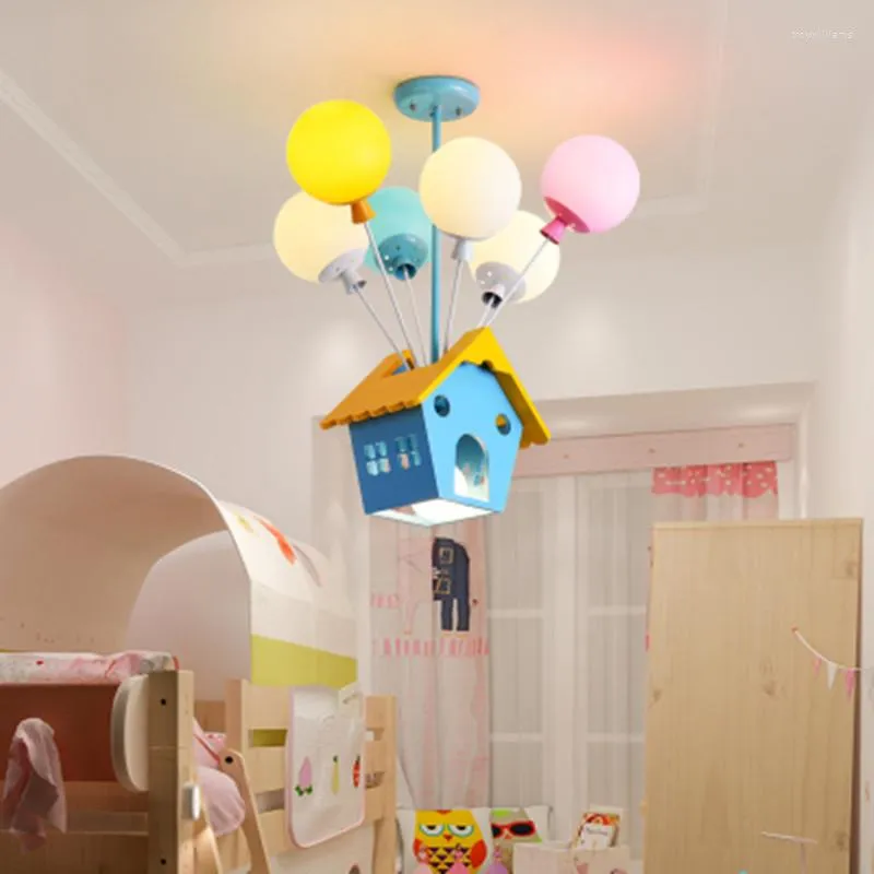 Pendelleuchten Deckenleuchte Kinderzimmer Wohnzimmer Restaurant Esszimmer dekorative Lichter für Zuhause Kinder einfache moderne LED-Lampe