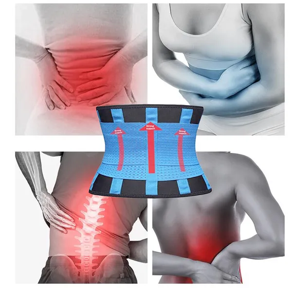 Rete traspirante e doppia cintura di movimento regolabile per evitare danni alla vita durante l'allenamento, supporto lombare confortevole e duraturo,