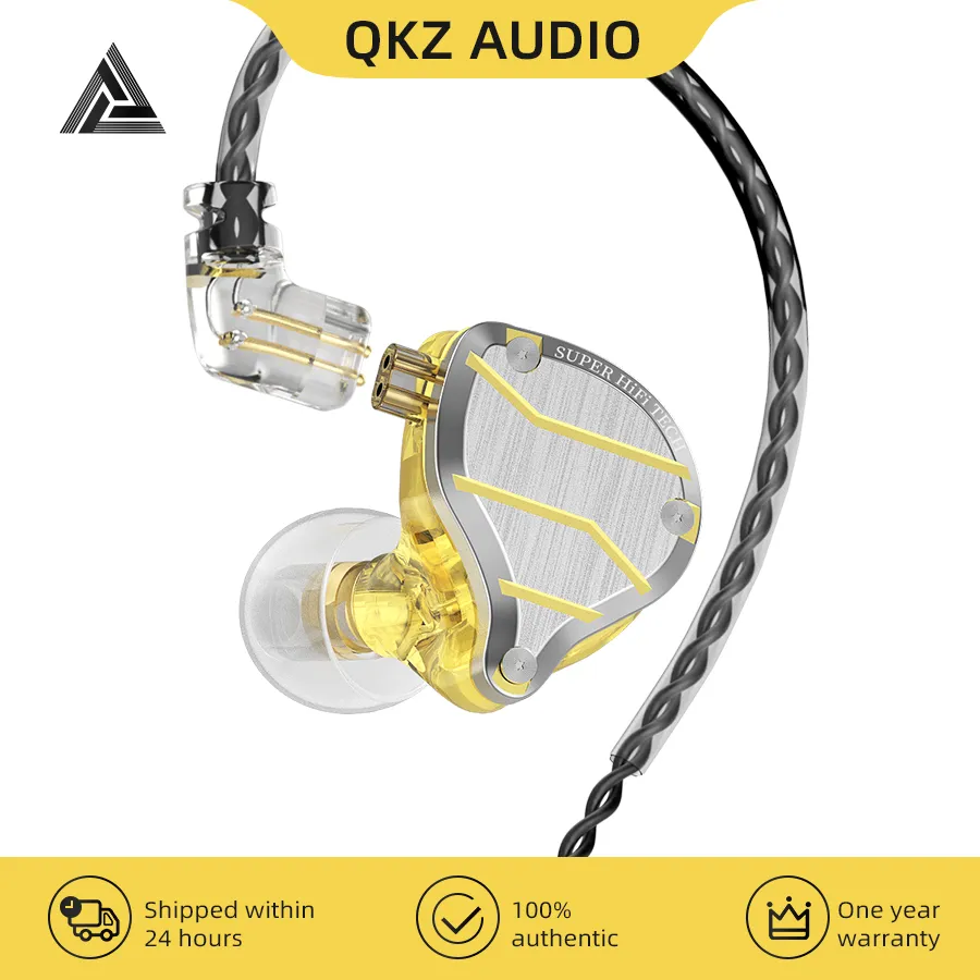 QKZ ZXN ZSN PRO X 1 سماعات أذن معدنية ديناميكية HIFI HIFI في شاشة أذن سماعة رأس المال إلغاء سماعة الرأس edx zst