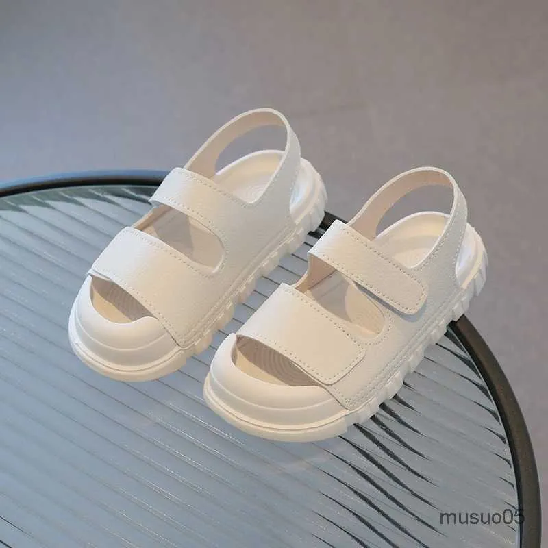 Kinderkinderen Beach Fashion Soft Non-Slip Shoes Boys Girls Girls Peuters Baby Casual Sandals 2023 Nieuwe zomer