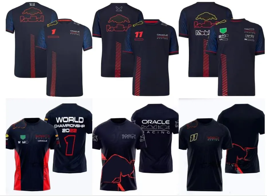 T-shirt da corsa F1 Polo estiva della nuova squadra Stesso stile di personalizzazione
