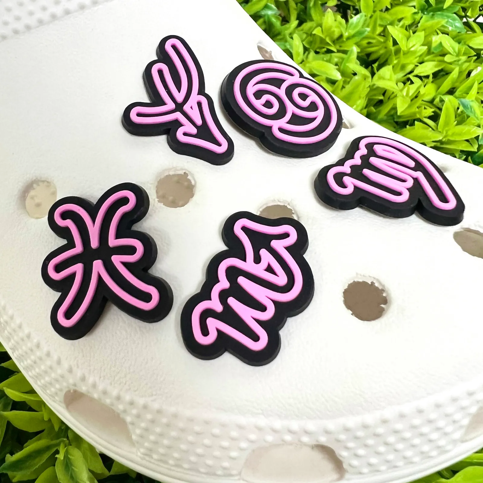 Shoe Parts Accessories 12 Croc Charms For Women Girls Jeans Pisces