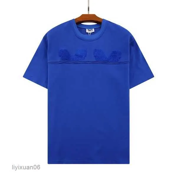 Herr t-shirts maison sommarmode margiela män kvinnans designers långärmad toppar lyxiga brev bomull tshirts kläder polos korta kläder 8 y43b