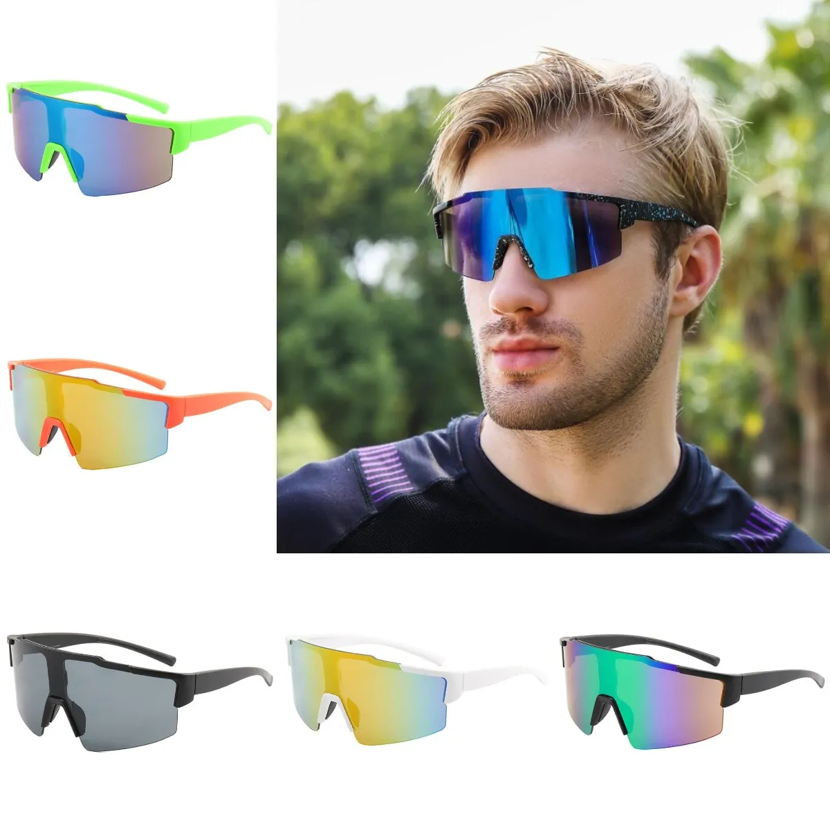 Lentille polarisée lunettes de cyclisme vélo de route lunettes de cyclisme lunettes de soleil photochromiques sport vtt lunettes de vélo de montagne
