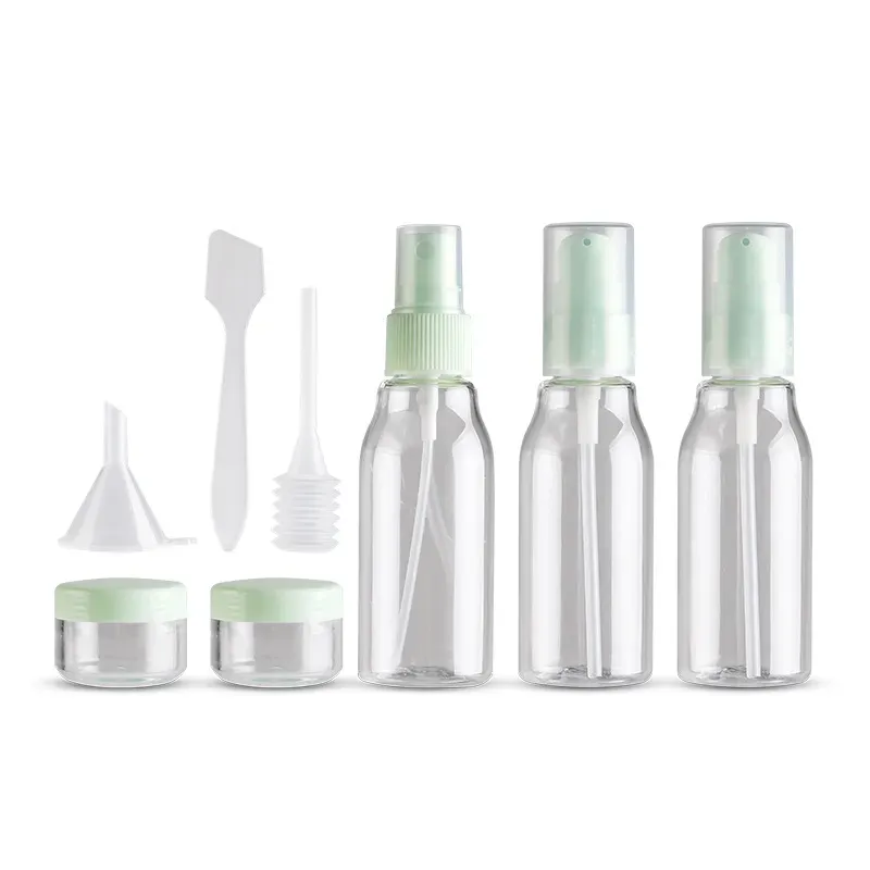 Rese Bag Top Quality Liquid Travel Set Shampo Clear Clear Cosmetic Bottle Container Cosmetic Packaging 10 Set Parfym Lotion Bottle