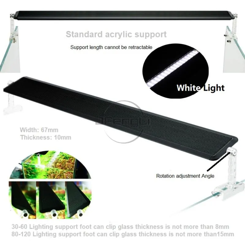 Lightings Chihiros A2 Serisi AII LED Aydınlatma Su Bitkileri Lamba WiFi App Bluetooth Tam Spektrum Büyük Balık Tank Akvaryum Gün batımı