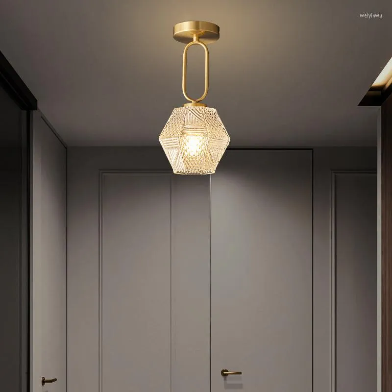 Luzes do teto Design da lâmpada Decoração Nórdica Retro Lighting Home Led para