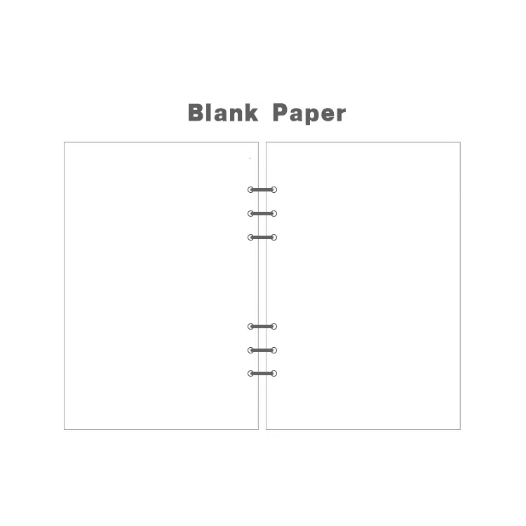 Wholesale Glitter Transparent Four Line Notebook With Loose Wholesale Glitter Transparent Four Line Notebook With Loose