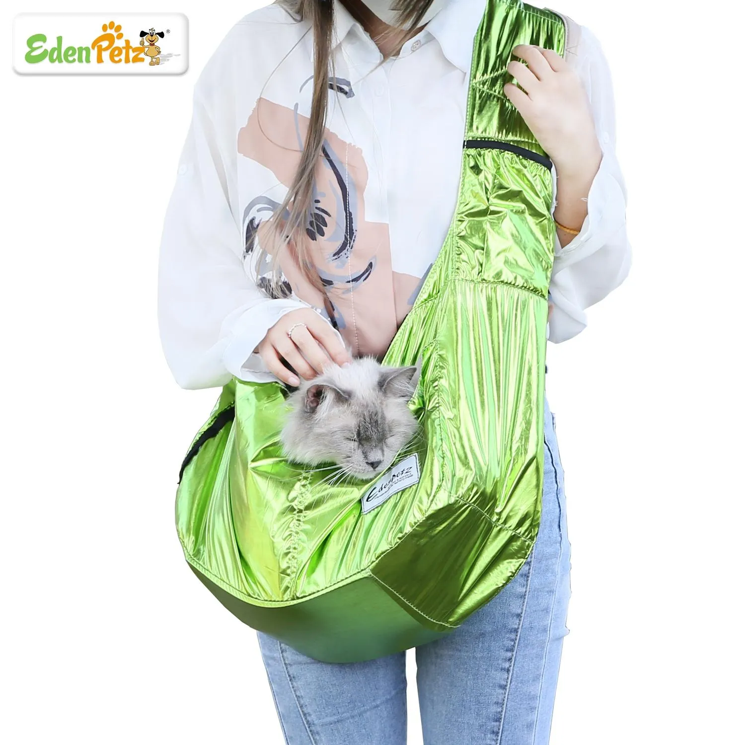 Przewoźnik Edenpetz Pet Dog Nosiewca Duże ładunek 8 kg mody oddychający kotka na ramię