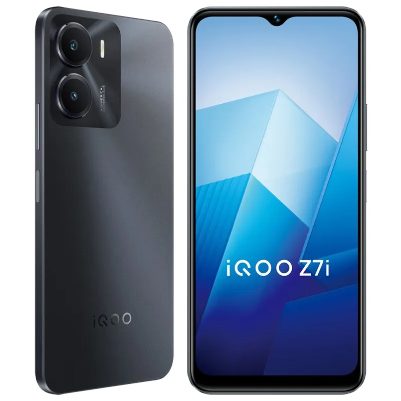Original Vivo IQOO Z7I 5G Mobiltelefon Smart 4GB 6GB RAM 128 GB ROM OCTA CORE MTK DIMENSITY 6020 Android 6.51 "Fullskärm 13.0MP 5000mAh Fingeravtryck ID FACE COLEPHONTHONE
