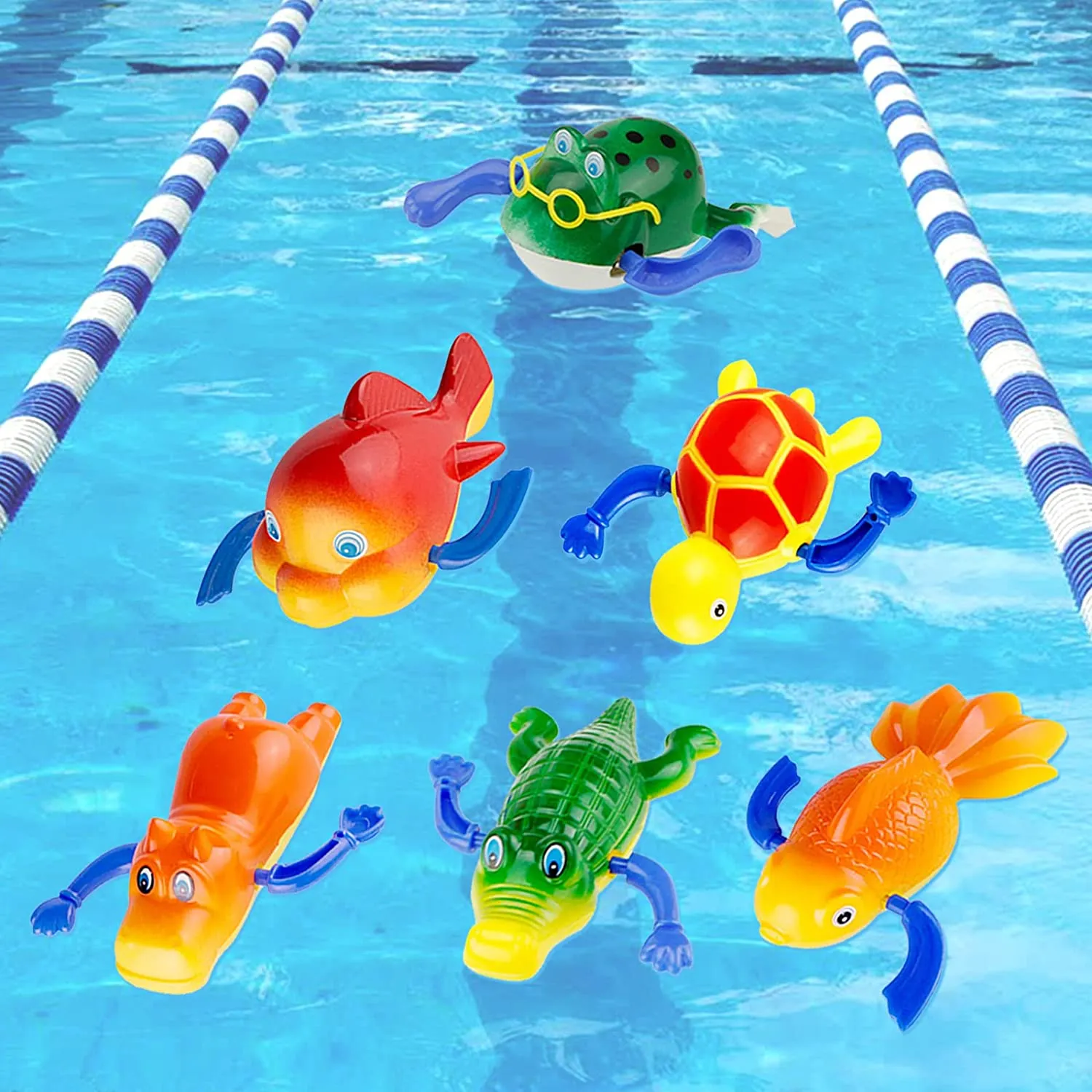 Jouets de plongée Jouet de piscine Coloré Océan Animaux Jouets