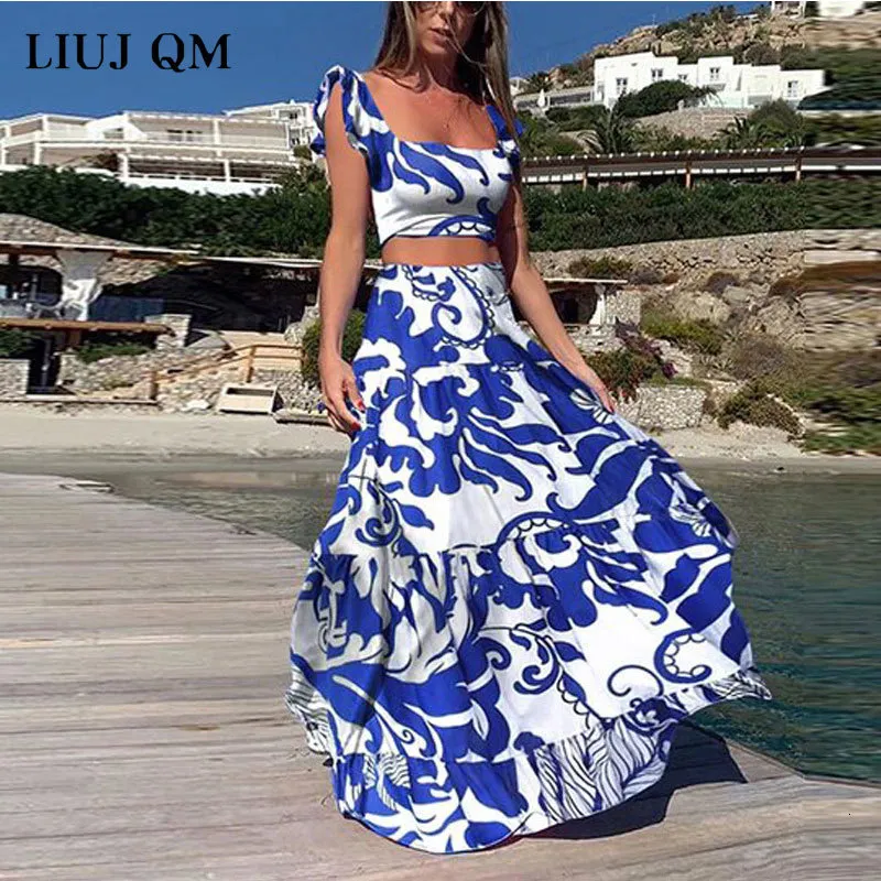 Maxi skirts and matching tops on sale